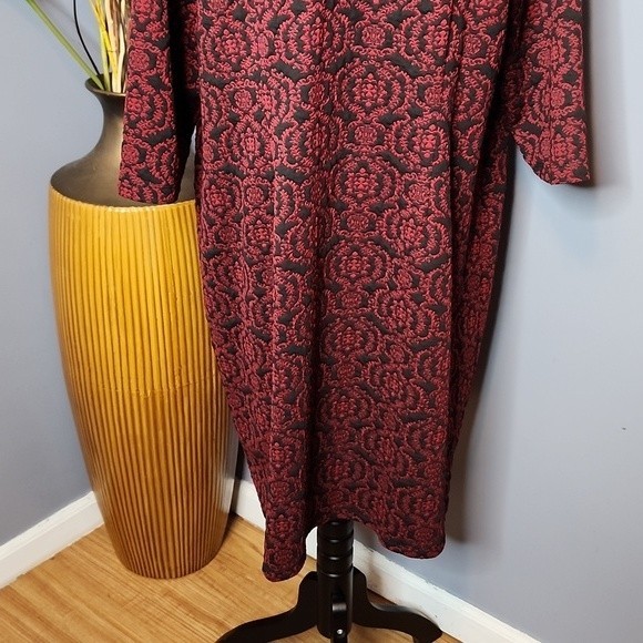 Catherines Red and Black Dress Size 1X NWT - Picture 10 of 15